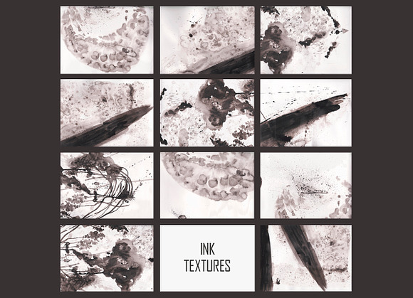 INK TEXTURES in Textures - product preview 4