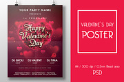 Valentine`s Day Party Flyer