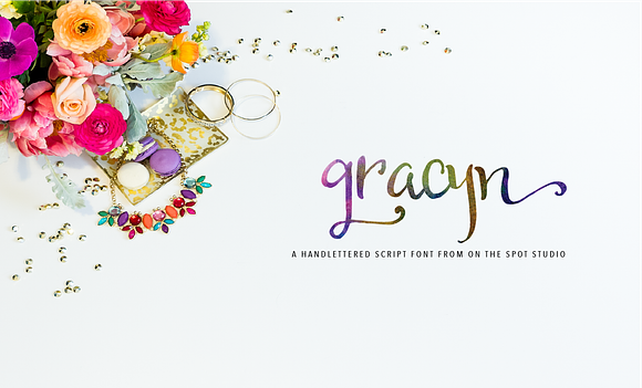 Gracyn in Script Fonts - product preview 3