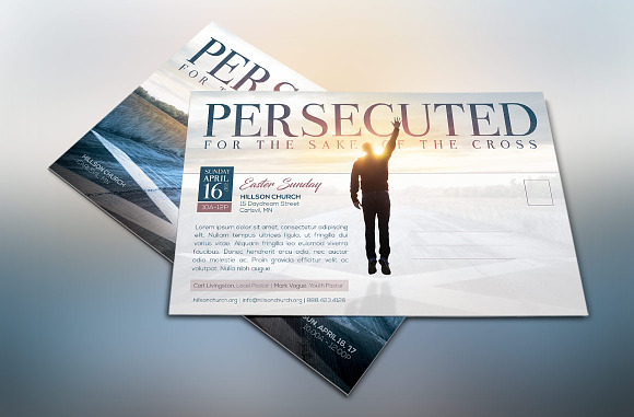 Persecuted Flyer Template in Flyer Templates - product preview 2