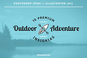 10 Outdoor Adventure Insignias