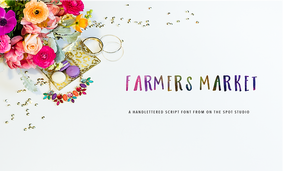 Farmers Market in Sans-Serif Fonts - product preview 2