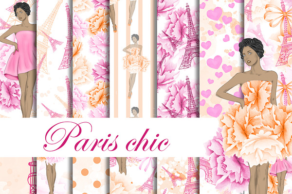 Paris chic patterns
