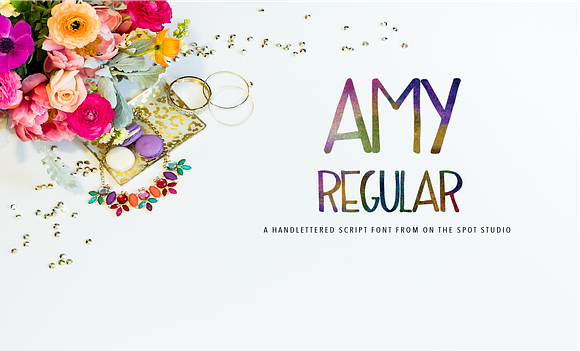 Amy Regular in Display Fonts - product preview 1