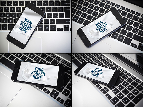 19 Mockups iPhone (pics+PSD) in Mobile & Web Mockups - product preview 4