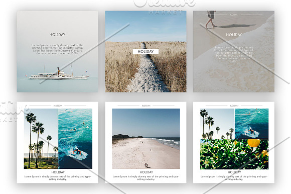 Lifestyle Social Pack / Kit 2 in Instagram Templates - product preview 2