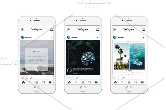 Lifestyle Social Pack / Kit 2 in Instagram Templates - product preview 5
