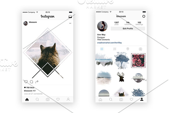 Instagram Masks in Instagram Templates - product preview 6