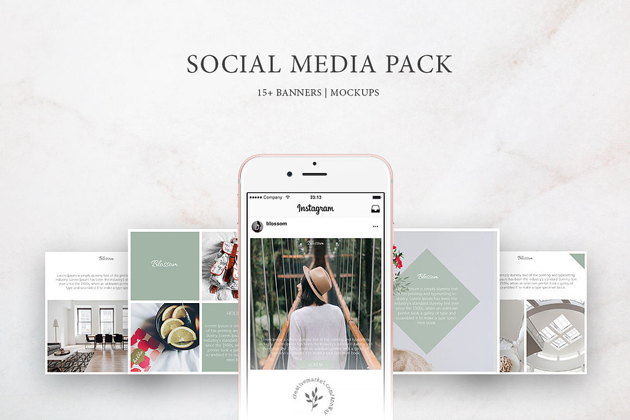 Social Media Pack / Kit 1