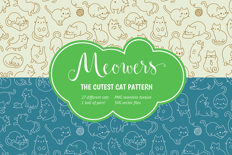 Meowers in Patterns - product preview 8