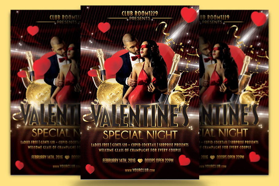 Valentine Special Flyer Template in Flyer Templates - product preview 8
