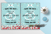 Romantic Save the Date Card