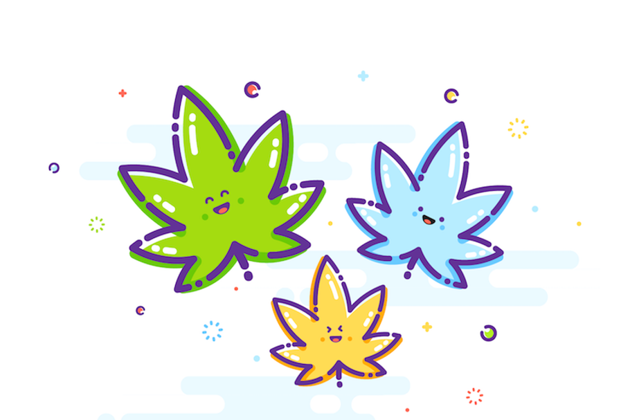 Happy Weed in Illustrations - product preview 8