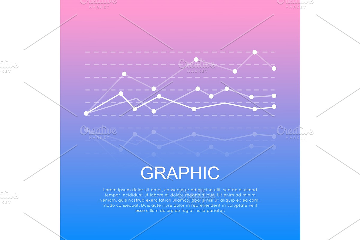 Graphic with Curve Lines Isolated with Information in Objects - product preview 8