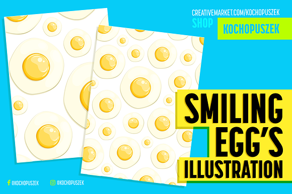 Smiling Egg's Illustration in Illustrations - product preview 3