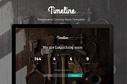 Timeline - Coming Soon Template