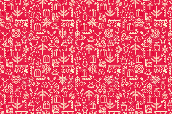 Christmas Patterns Collection in Patterns - product preview 1