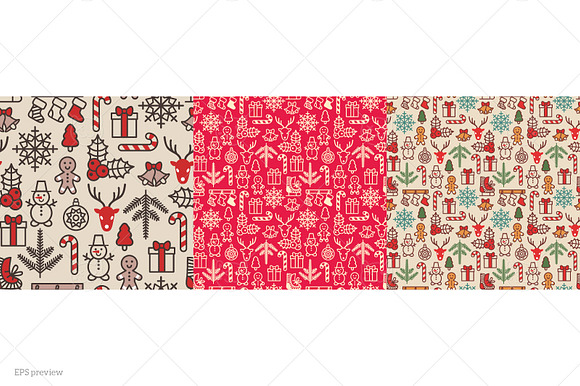 Christmas Patterns Collection in Patterns - product preview 3