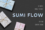 Sumi Flow. 50 Marble textures