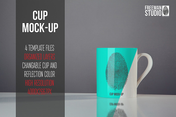 Cup Mock-Up  in Product Mockups - product preview 4