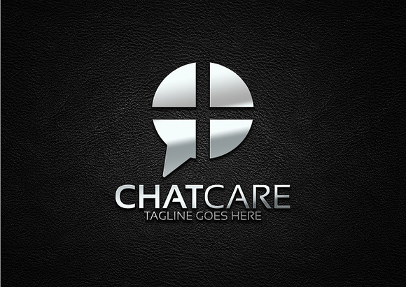 Chat Care Logo in Logo Templates - product preview 2