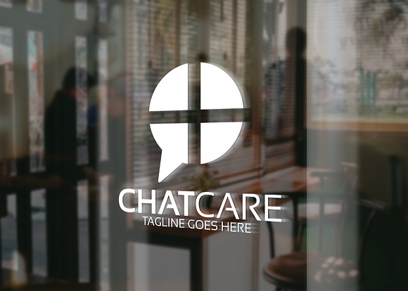 Chat Care Logo in Logo Templates - product preview 4