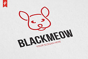 Black Meow Logo