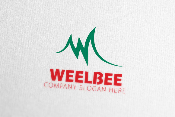 W Letter Logo in Logo Templates - product preview 4