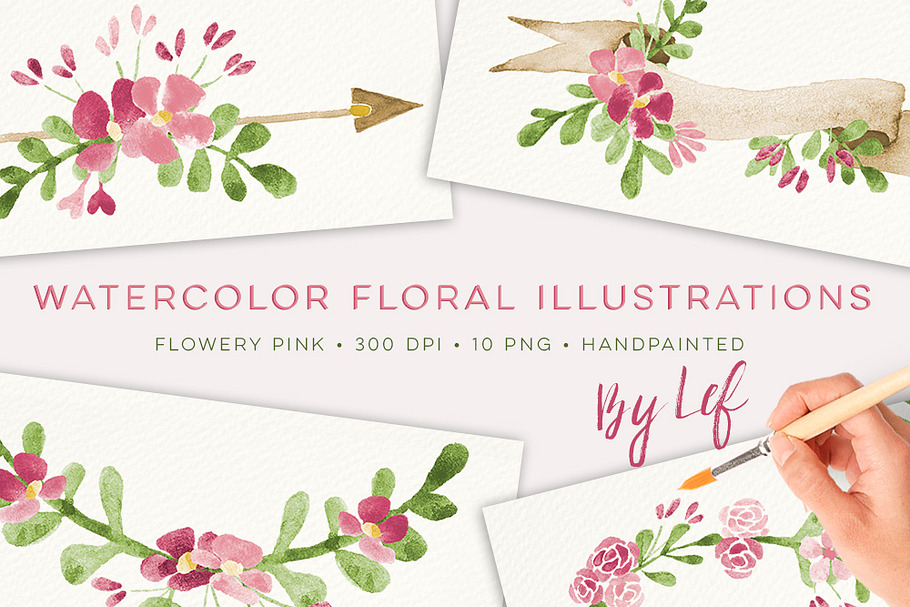 Floral Watercolour Graphics
