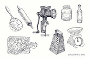 Kitchenware Vector Collection
