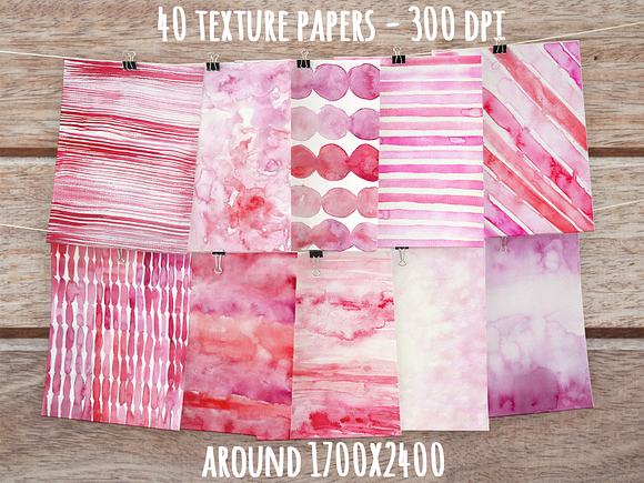 Watercolor Giftbox - February Deal in Textures - product preview 5