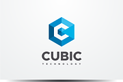 Cubic - Letter C Logo