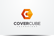 Cover Cube - Letter C Logo