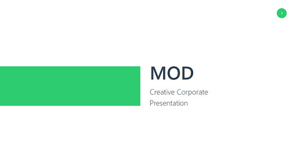 Mod presentation template  in PowerPoint Templates - product preview 1