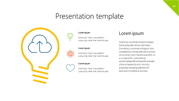 Dynamic presentation template  in PowerPoint Templates - product preview 3