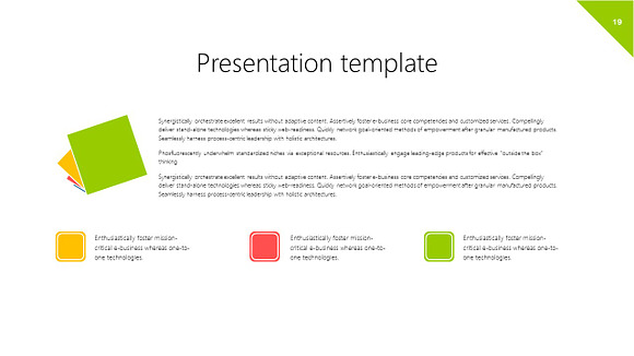 Dynamic presentation template  in PowerPoint Templates - product preview 9