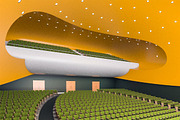 Modern Concert Hall 1000 seats