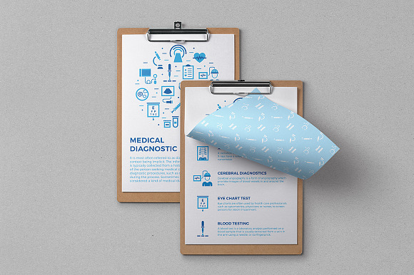 Medical Diagnostic Icon Vector Set in Skull Icons - product preview 3