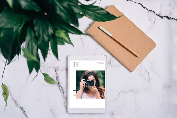 Minimal iPad Mockups in Instagram Templates - product preview 1