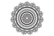 geometric circle pattern - mandala