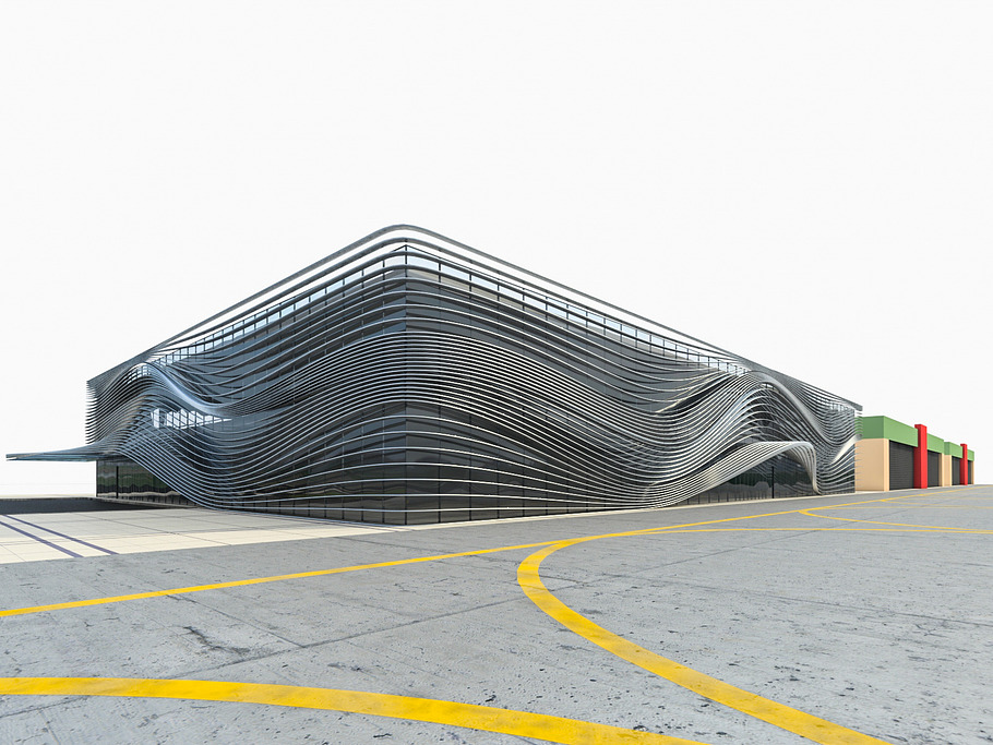 Modern Regional Airport in Architecture - product preview 3