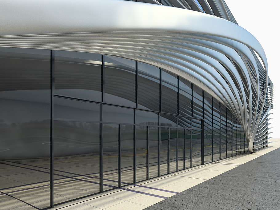 Modern Regional Airport in Architecture - product preview 5