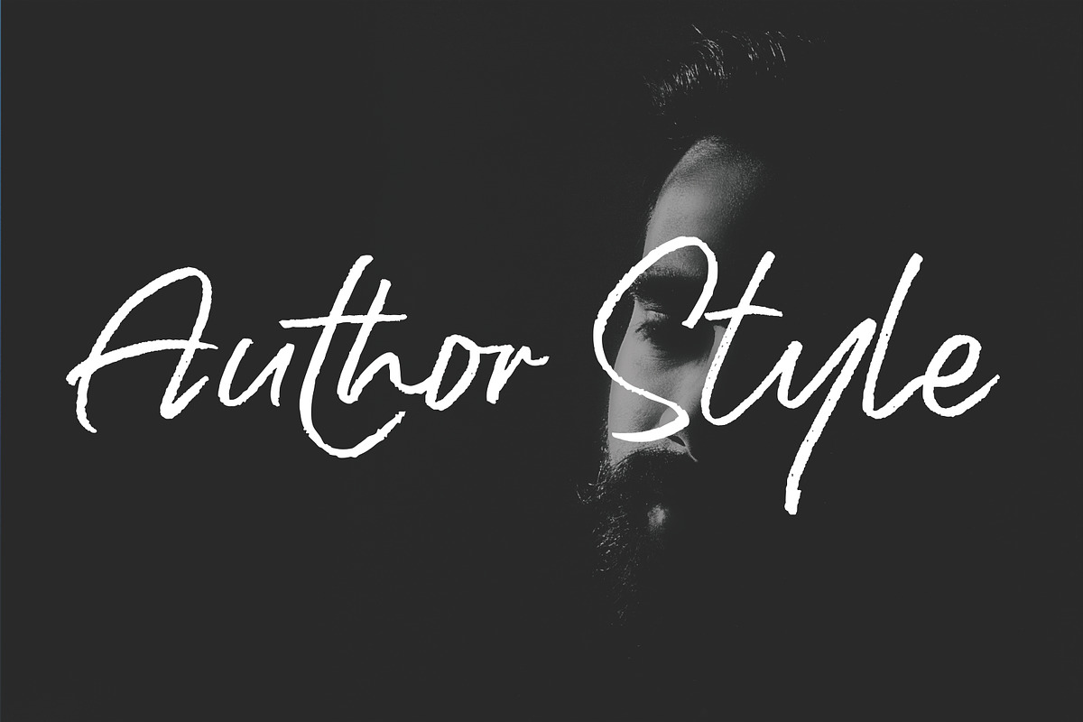 Author Style in Script Fonts - product preview 8