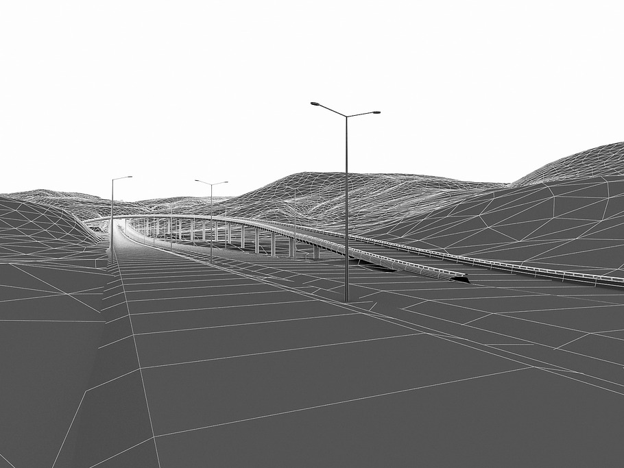 Full-Lenght Tunnel with Terrain in Architecture - product preview 3