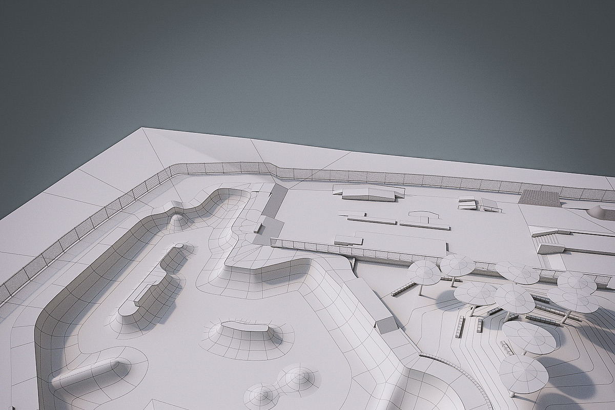 Skate park in Architecture - product preview 8