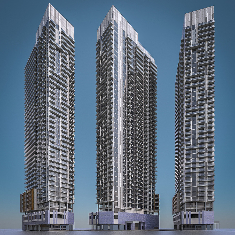 High-rise Residential Building in Architecture - product preview 2