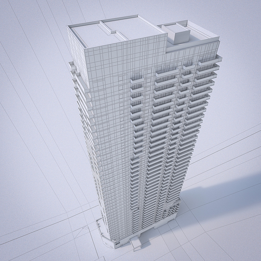 High-rise Residential Building in Architecture - product preview 6