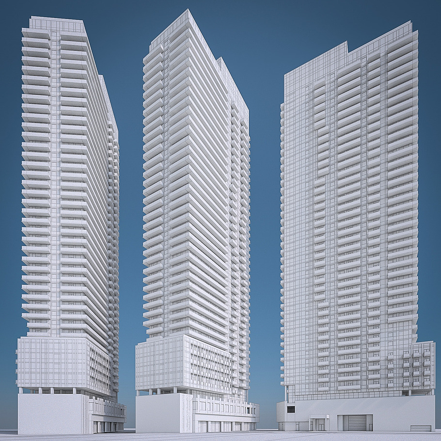 High-rise Residential Building in Architecture - product preview 7