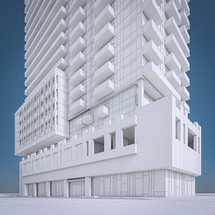 High-rise Residential Building in Architecture - product preview 9