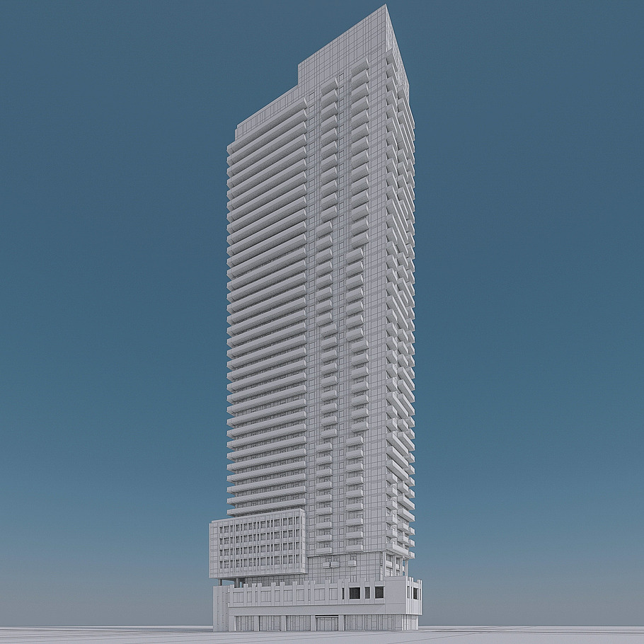 High-rise Residential Building in Architecture - product preview 10